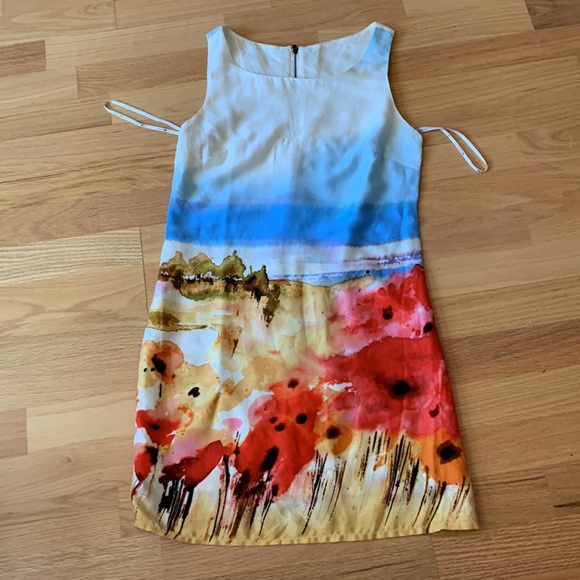 GORGEOUS Watercolor 💦 🌺 dress - Picture 3 of 16